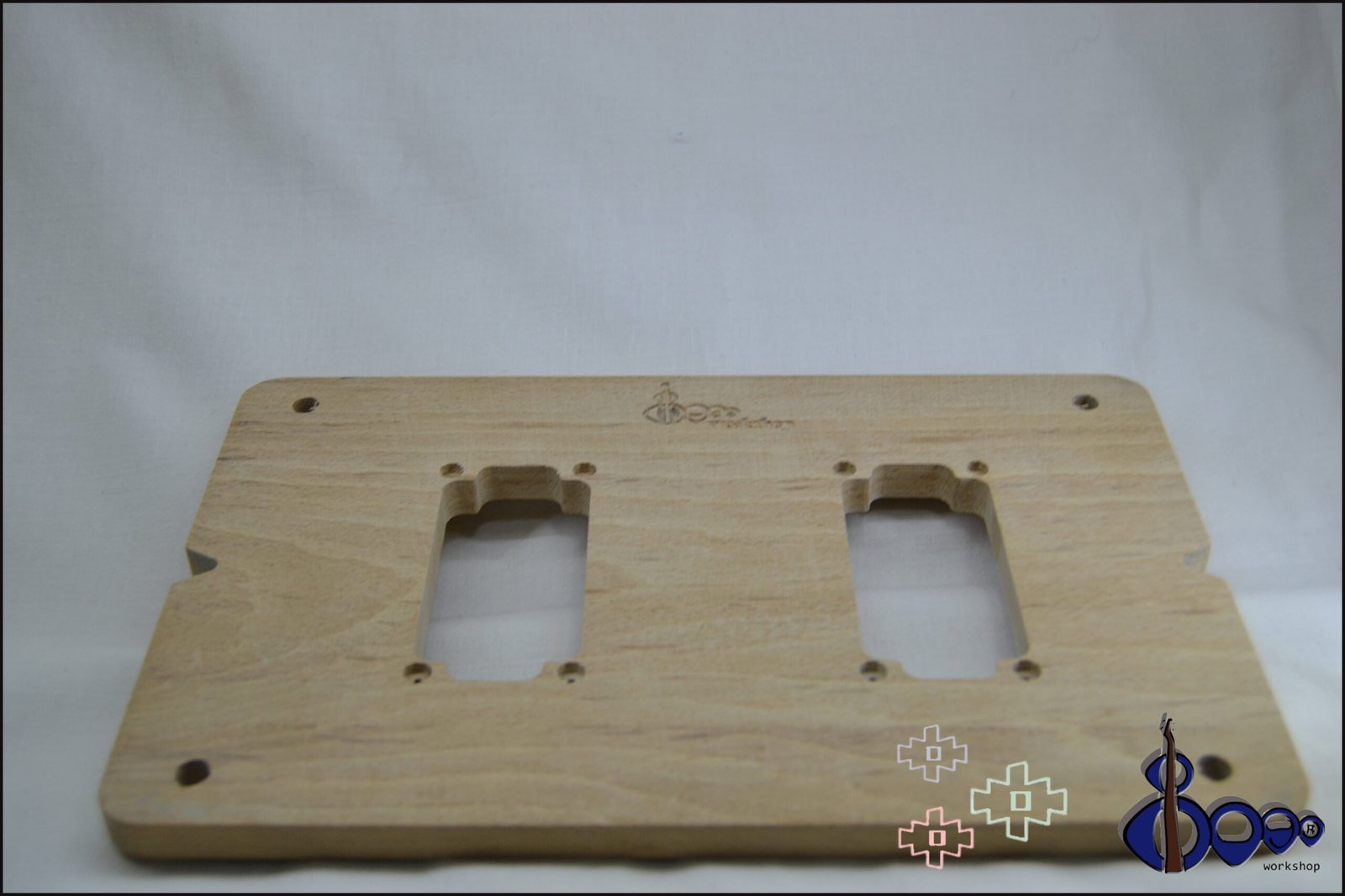 Achieve Precision with the Humbucker Pickup Routing Template 4 Humbucker pickup routing template