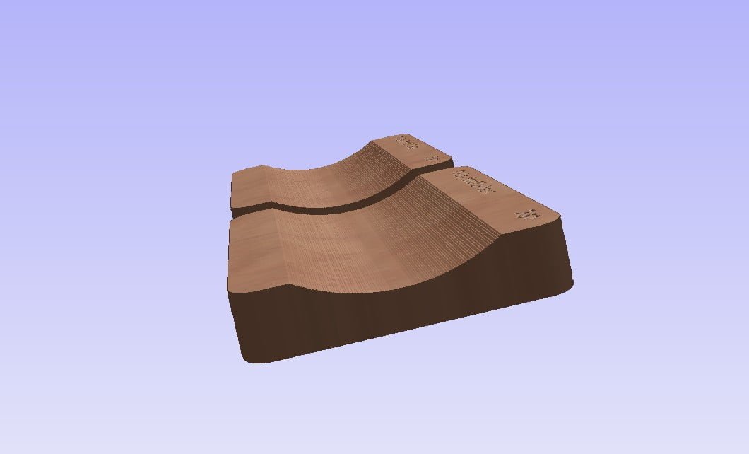 Cello and Double bass fingerboard sanding block R50 2 Cello-Double bass fingerboard sanding block R50