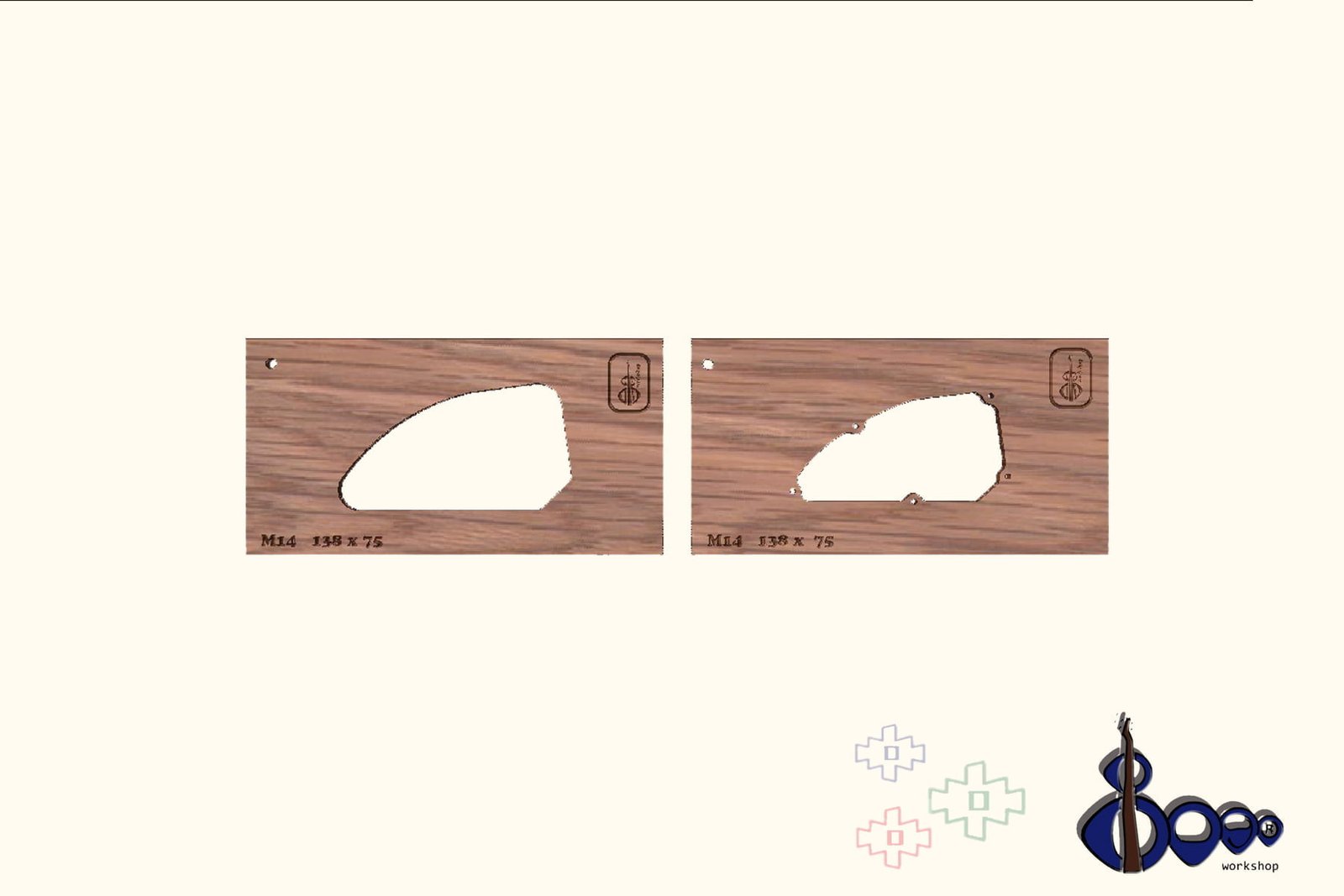 Control Cavity Routing Set (M-33/13.8 x 7.5) 5 Control Cavity Routing Set (M-33/13.8 x 7.5)
