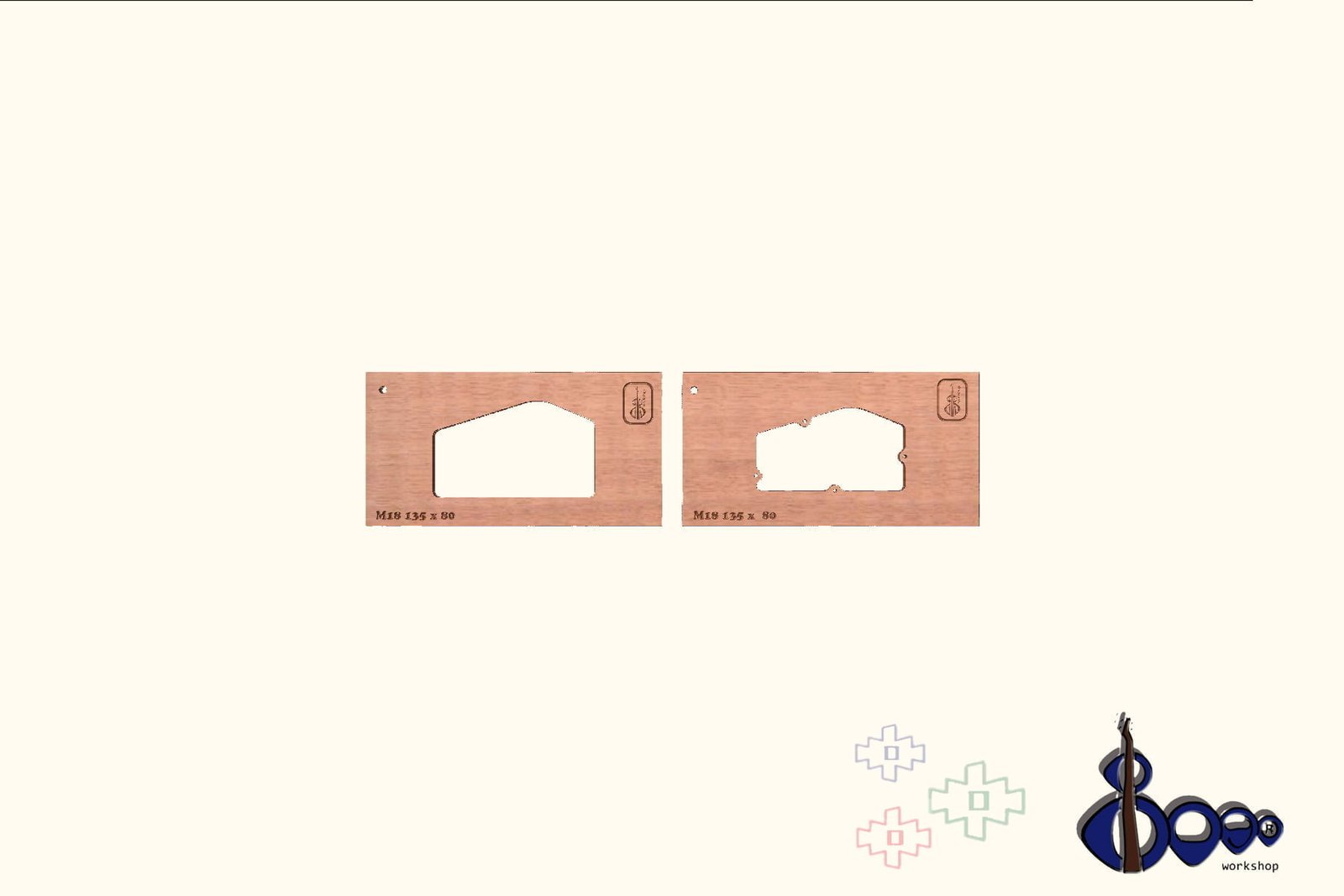 Control Cavity Routing Set (M-29/13.5 x 8.0) 5 Control Cavity Routing Set (M-29/13.5 x 8.0)