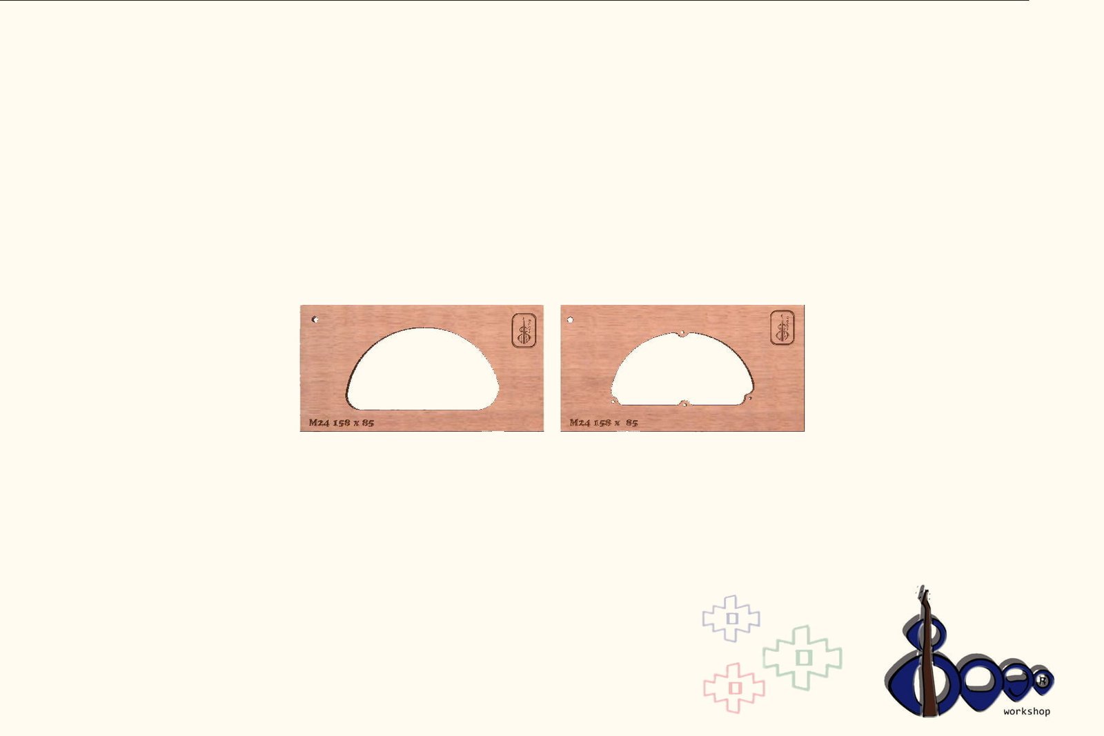 Control Cavity Routing Set (M-23/15.8 x 8.50) 5 Control Cavity Routing Set (M-23/15.8 x 8.50)