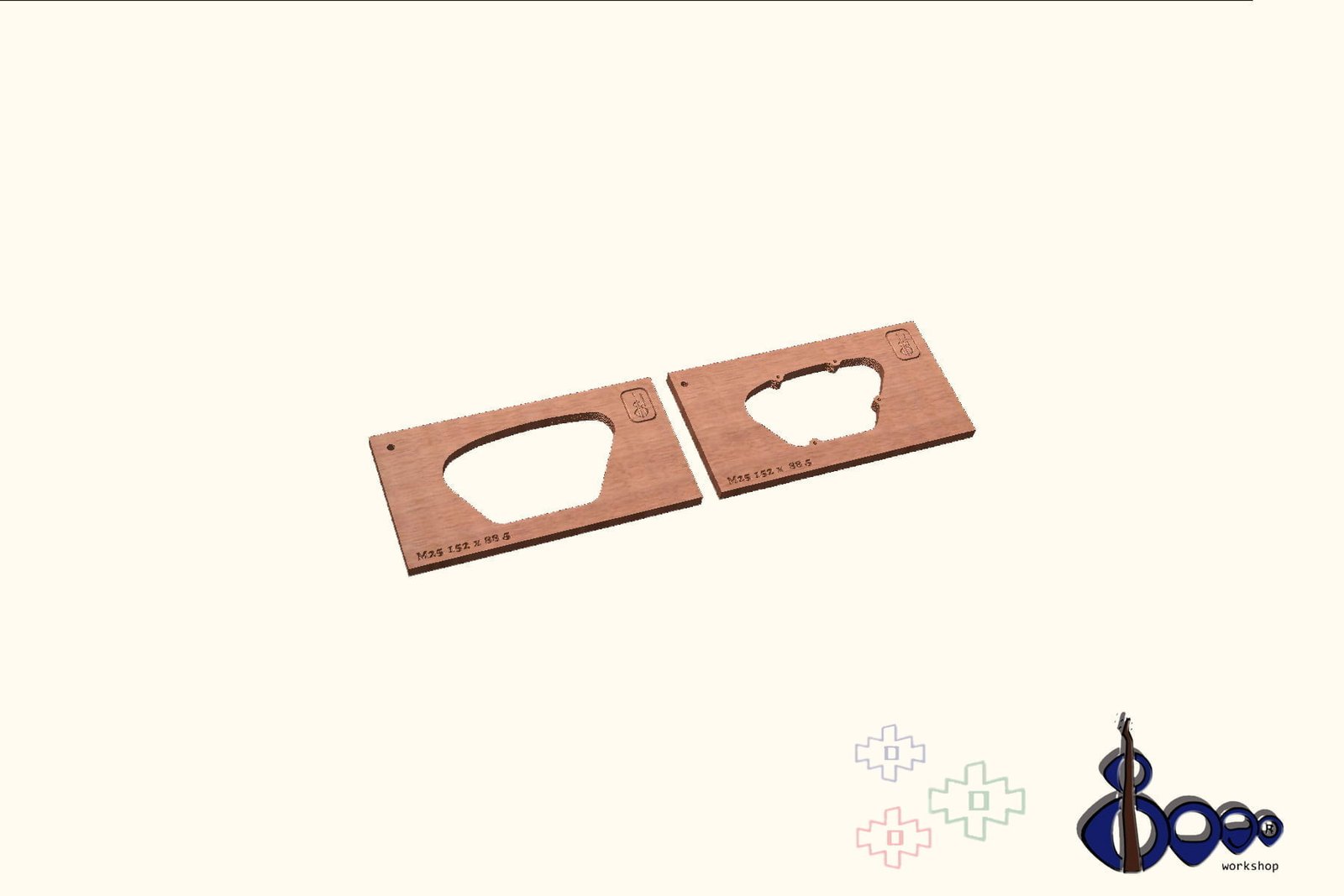 Control Cavity Routing Set (M-22/15.2 x 8.85) 4 Control Cavity Routing Set (M-22/15.2 x 8.85)