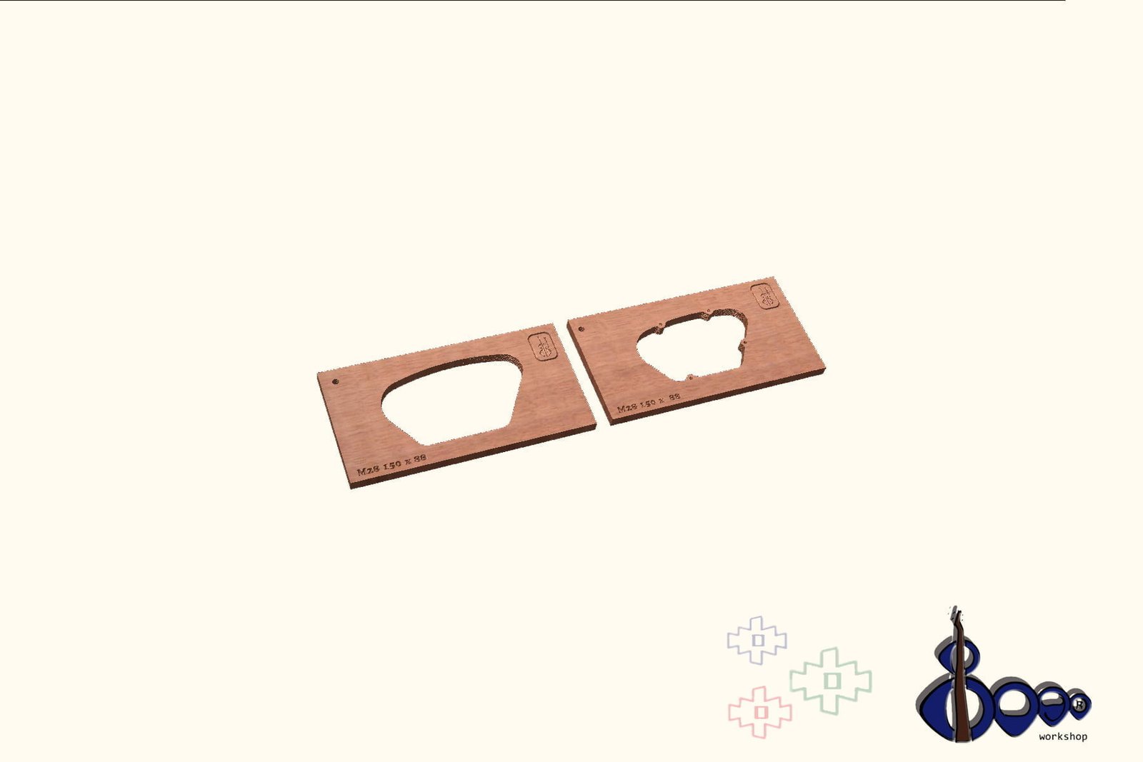 Control Cavity Routing Set (M-19/15.0 x 8.80) 4 Control Cavity Routing Set (M-19/15.0 x 8.80)