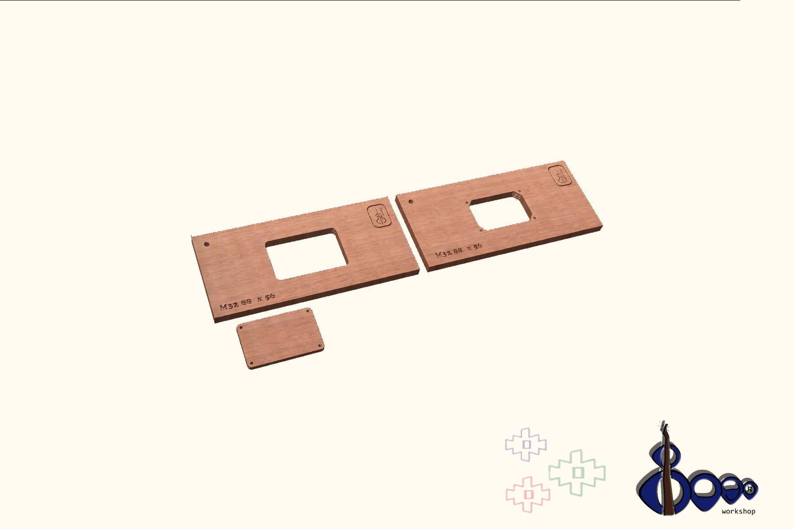 Control Cavity Routing Set (M-15/8.80 x 5.60) 3 Control Cavity Routing Set (M-15/8.80 x 5.60)