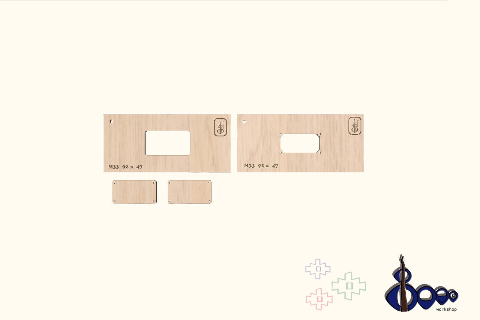 Control Cavity Routing Set (M-14/9.20 x 4.70) 4 Control Cavity Routing Set (M-14/9.20 x 4.70)