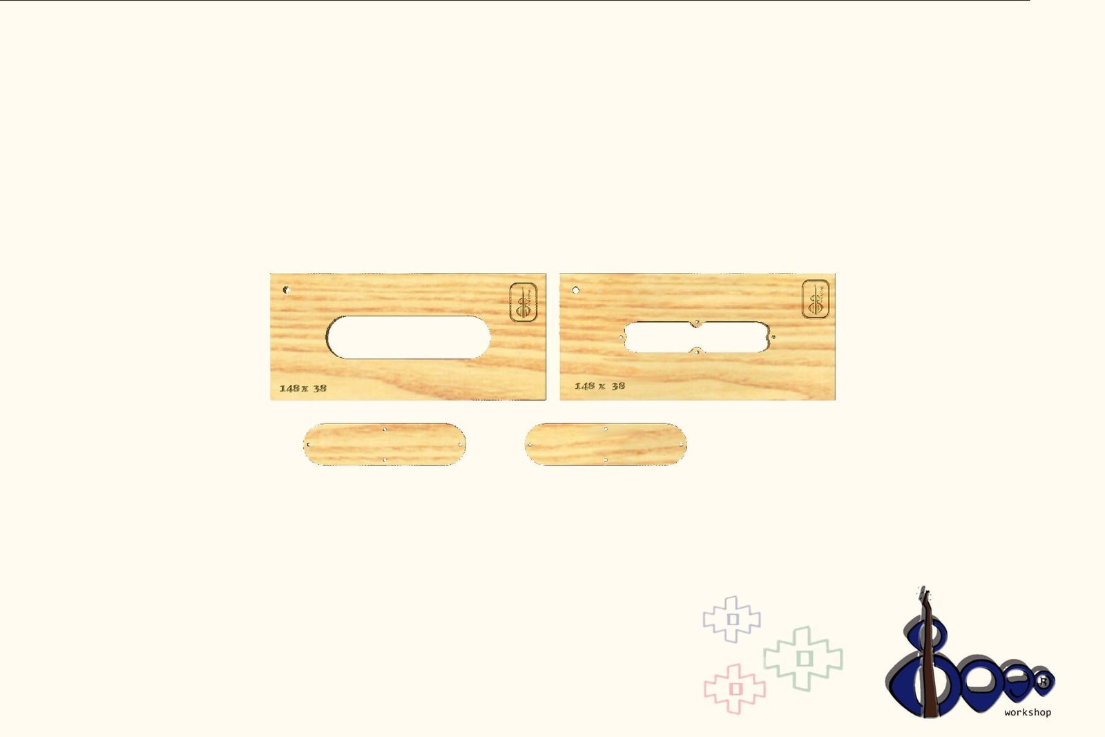 Control Cavity Routing Set (M-42/14.8 x 3.80) 4 Control Cavity Routing Set (M-42/14.8 x 3.80)