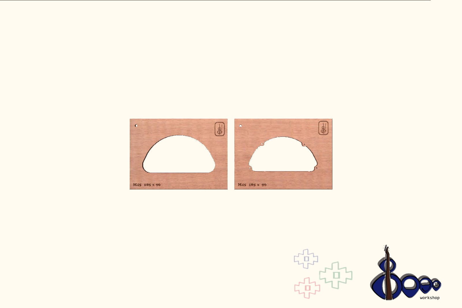 Control Cavity Routing Set (M-2/18.5 x 9.6) 5 Control Cavity Routing Set (M-2/18.5 x 9.6)