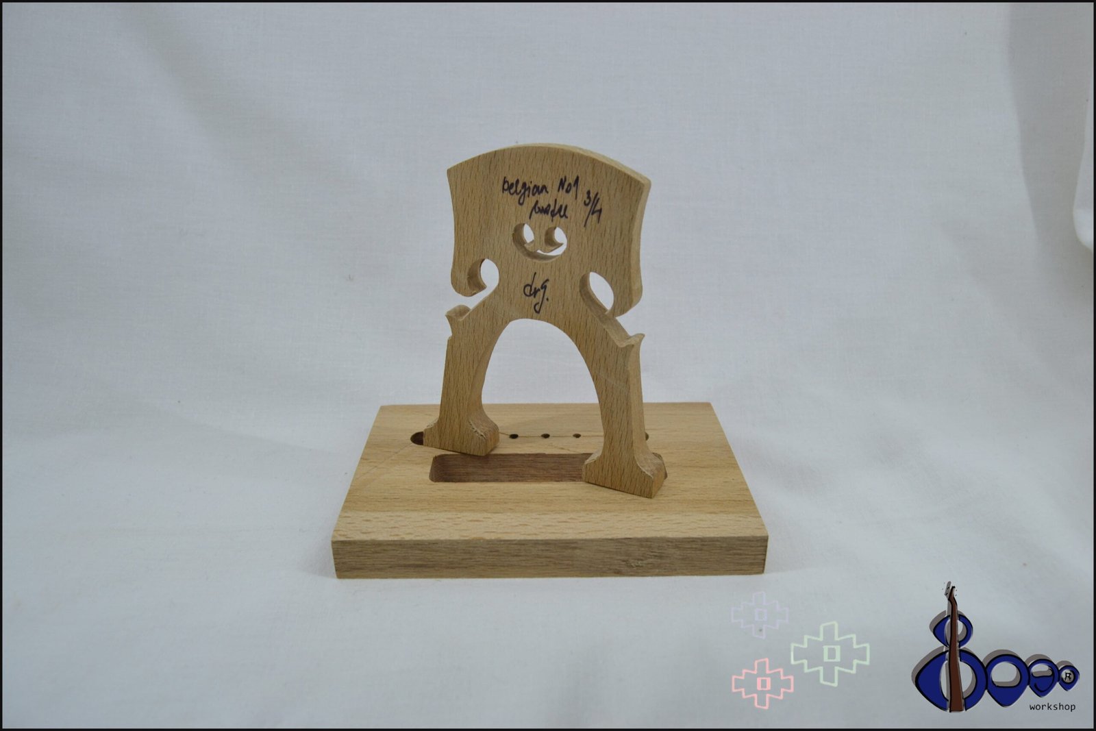 Ultimate Cello Bridge Belgian 1 – Quarter Size