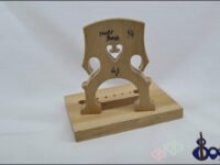 Cauer Cello Bridge blank by dr G – maple or ash – all sizes