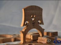 Baroque Cello Bridge Full Size