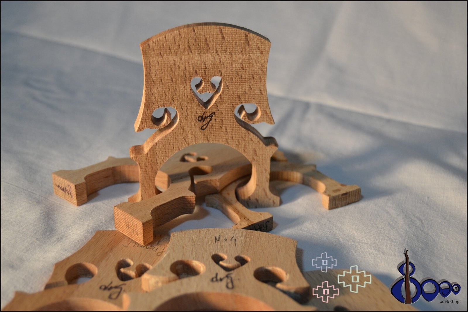 Ultimate Cello Bridge Teller Model Three Quarter Size 3 Ultimate Cello Bridge Teller Model Three Quarter Size - Image 3