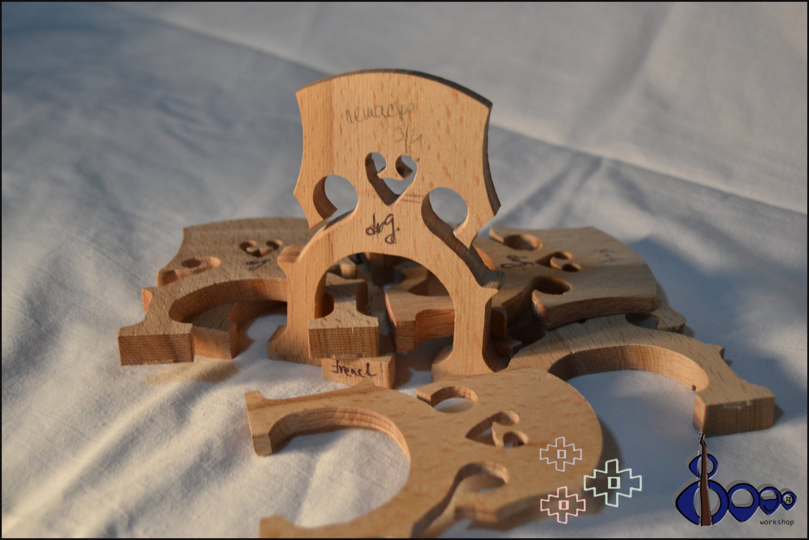 German Cello Bridge Half Size – Tone-Focused German Model 5 German Cello Bridge Half Size – Tone-Focused German Model - Image 5