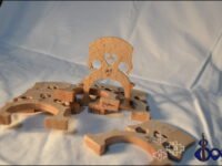 Fitted Cello Bridge Three-Quarter – Precision Maple Model