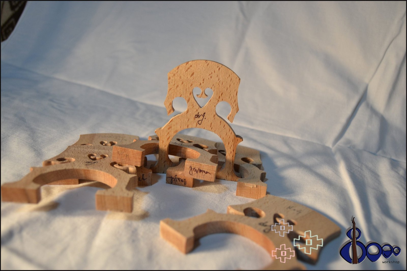 Fitted Cello Bridge Three-Quarter – Precision Maple Model