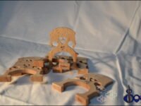 Fitted Cello Bridge studio-ready carved blank by dr G – maple or ash – all sizes