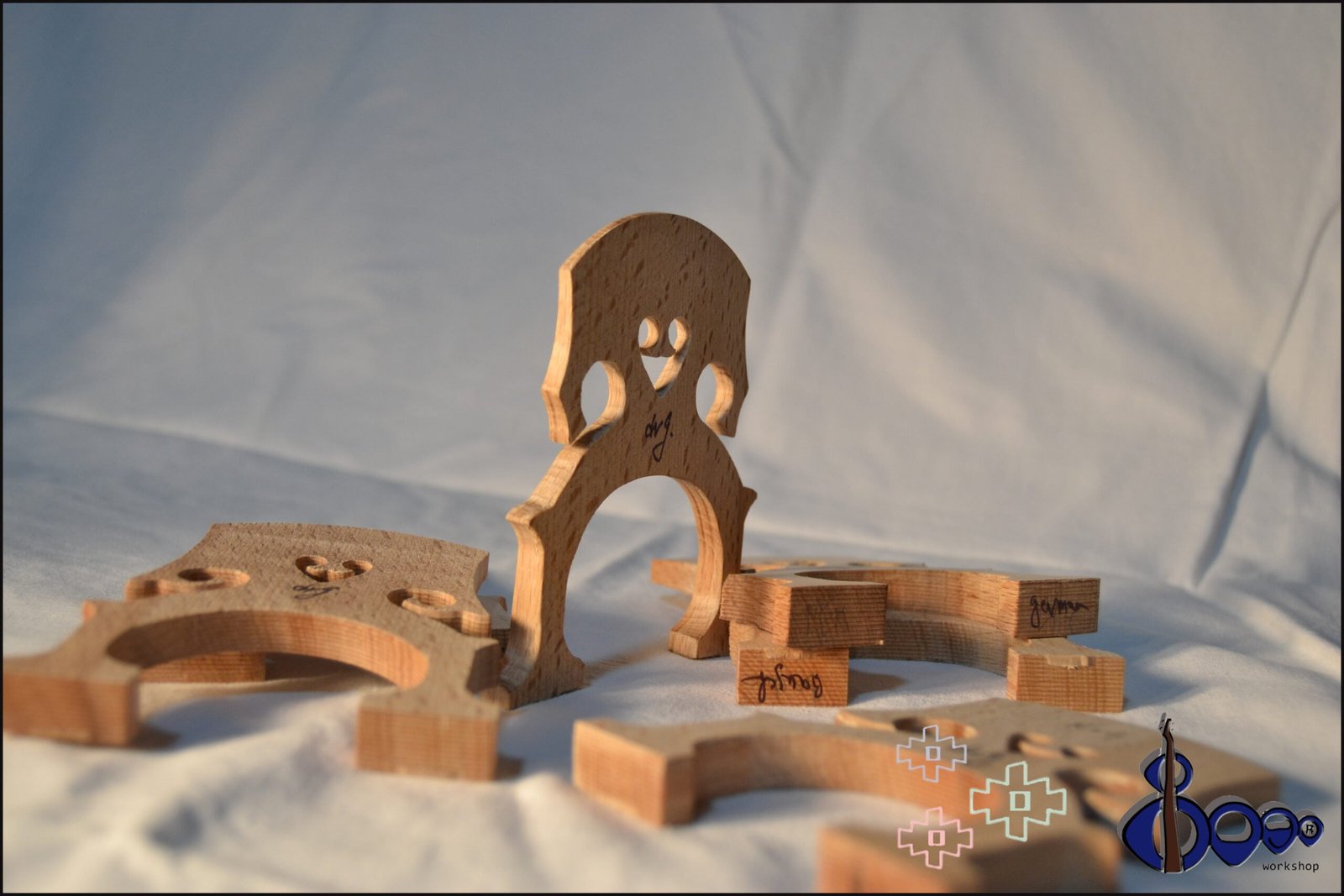 Fitted Cello Bridge Quarter Size – Pro‑Grade Maple Setup