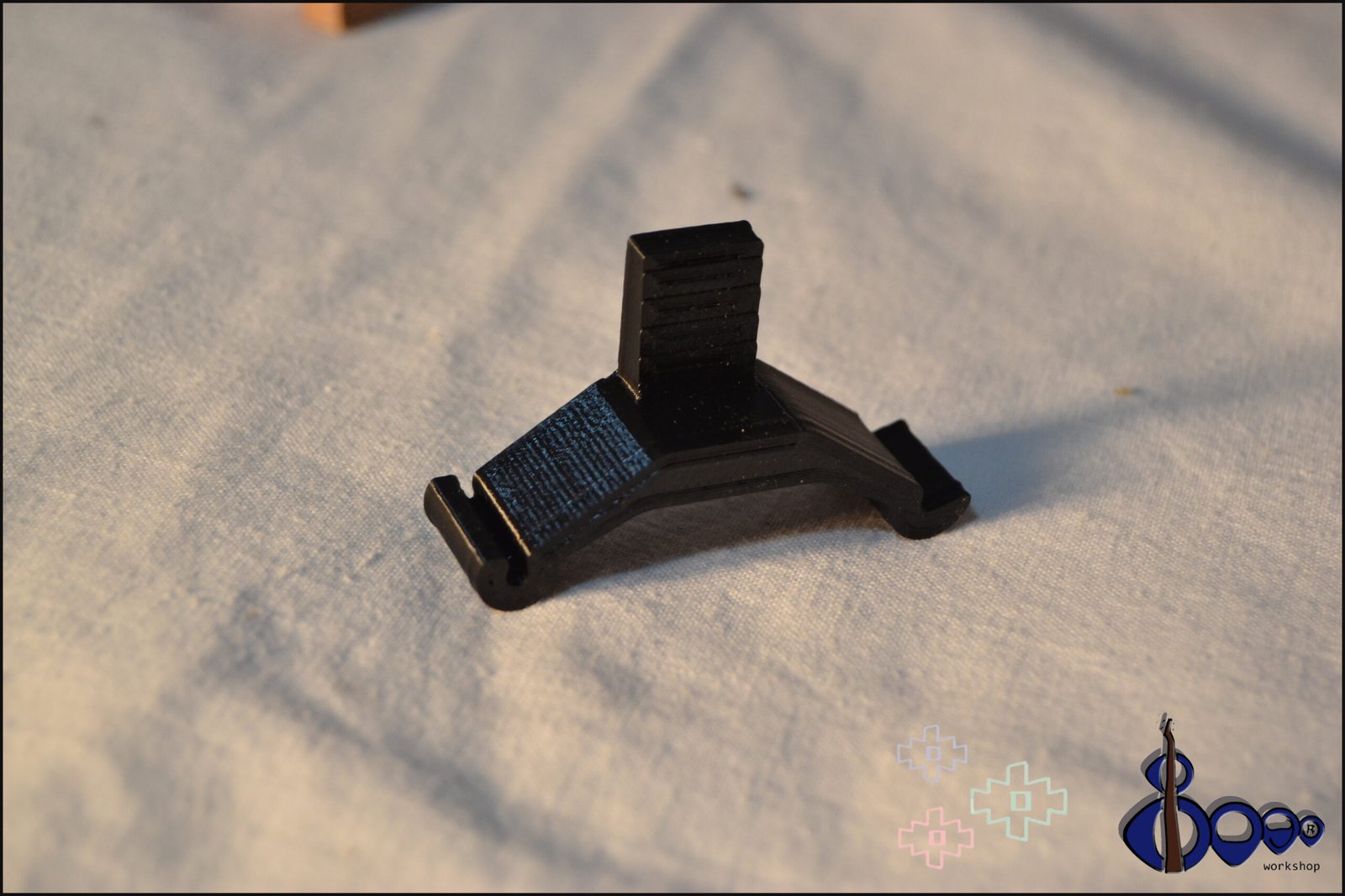 Cello microphone mount 2 Cello microphone mount