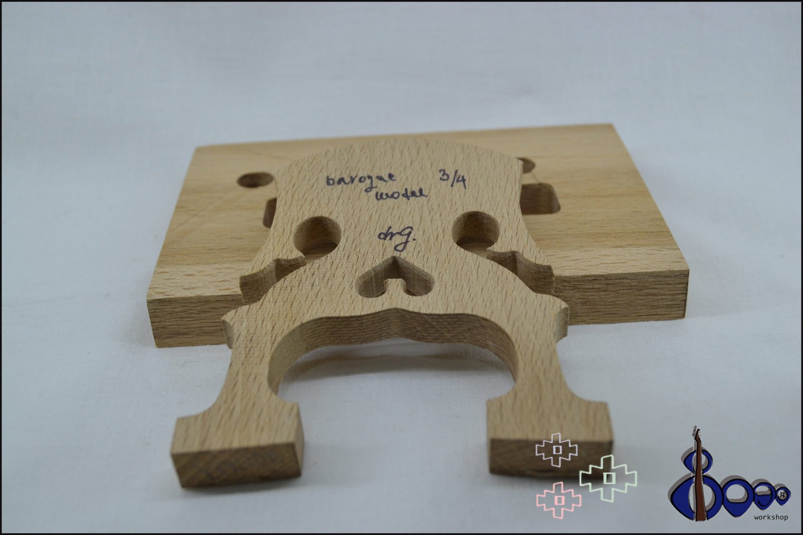 Dr G Three Quarter Cello Bridge Baroque Model