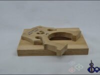 French Cello Bridge Quarter Size – French 1 Model