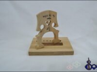 Cello Bridge Bausch 1 Model Quarter