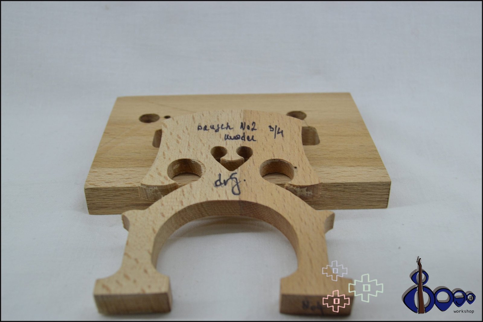 Cello Bridge Bausch 2 Model Half Size