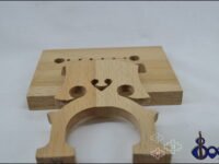 Cello Bridge Bausch 2 Model 1/4