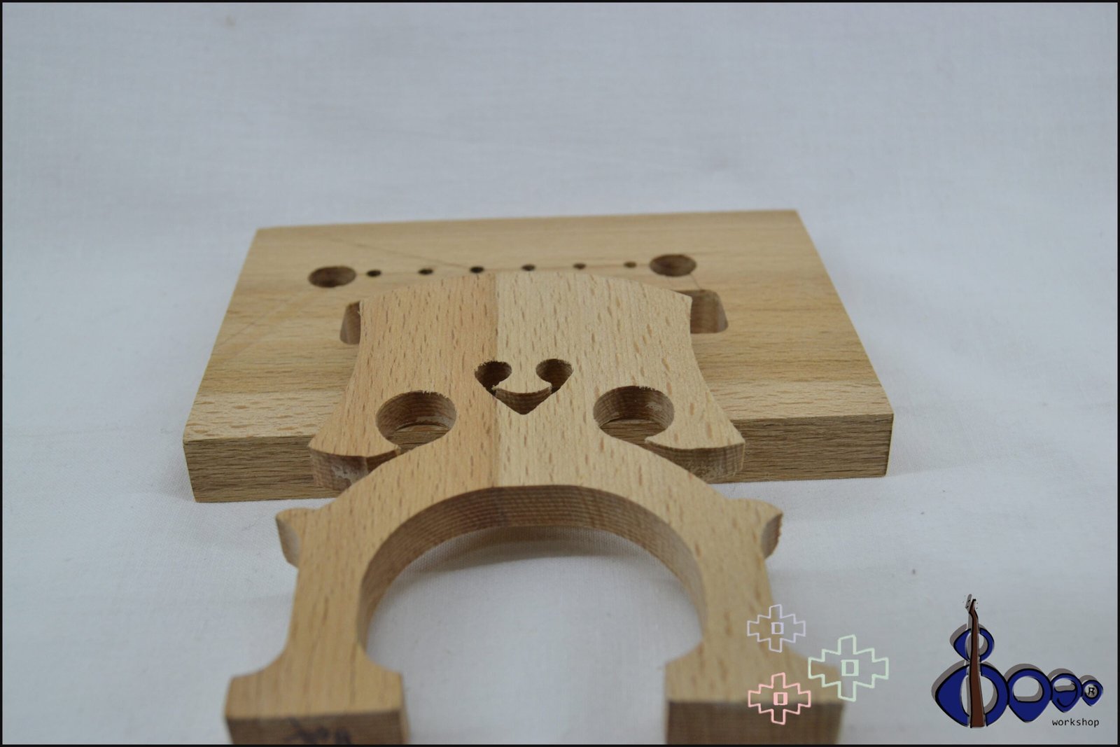 Ultimate Cello Bridge Belgian 1 – Quarter Size 8 Cello Bridge Bausch 2 Model 1/4