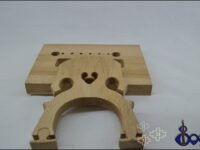 Adjustable Cello Bridge Half Size – Self-Leveling Maple Model
