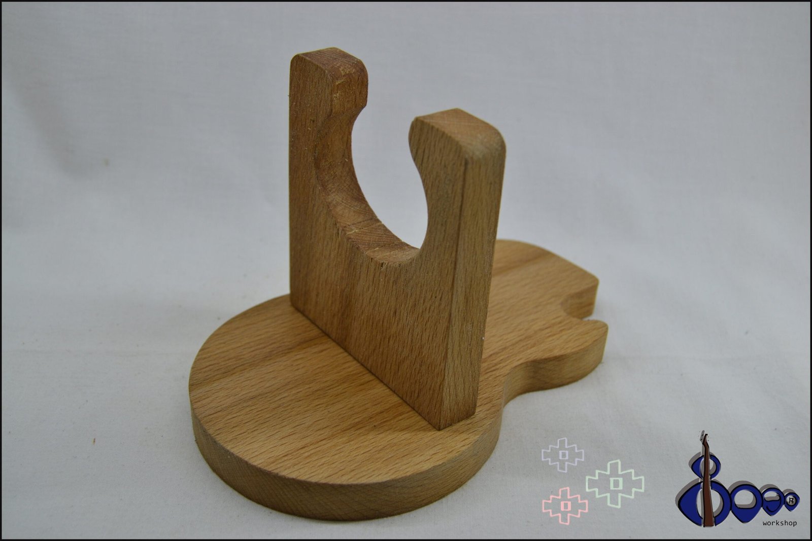 Wooden wall mount - Guitar body 2 Wooden wall mount - Guitar body