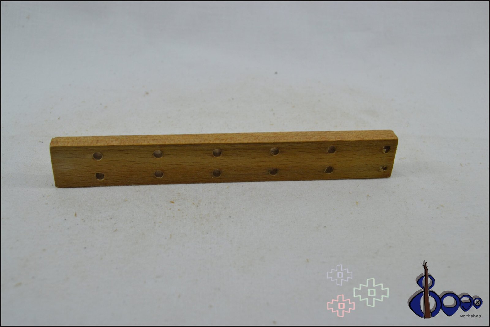 Fender American Standard Tuners Screws Drilling Template 2 Fender American Standard tuners screws drilling template