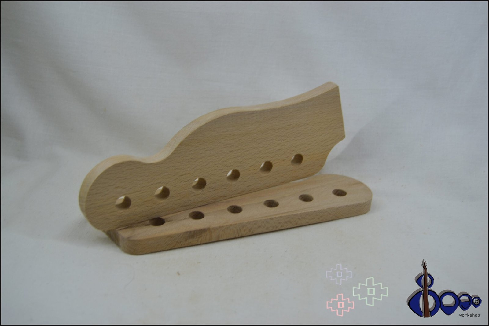 Fender headstock routing template (M-14/20) 7 Fender headstock Routing Template Set (M-20/20)