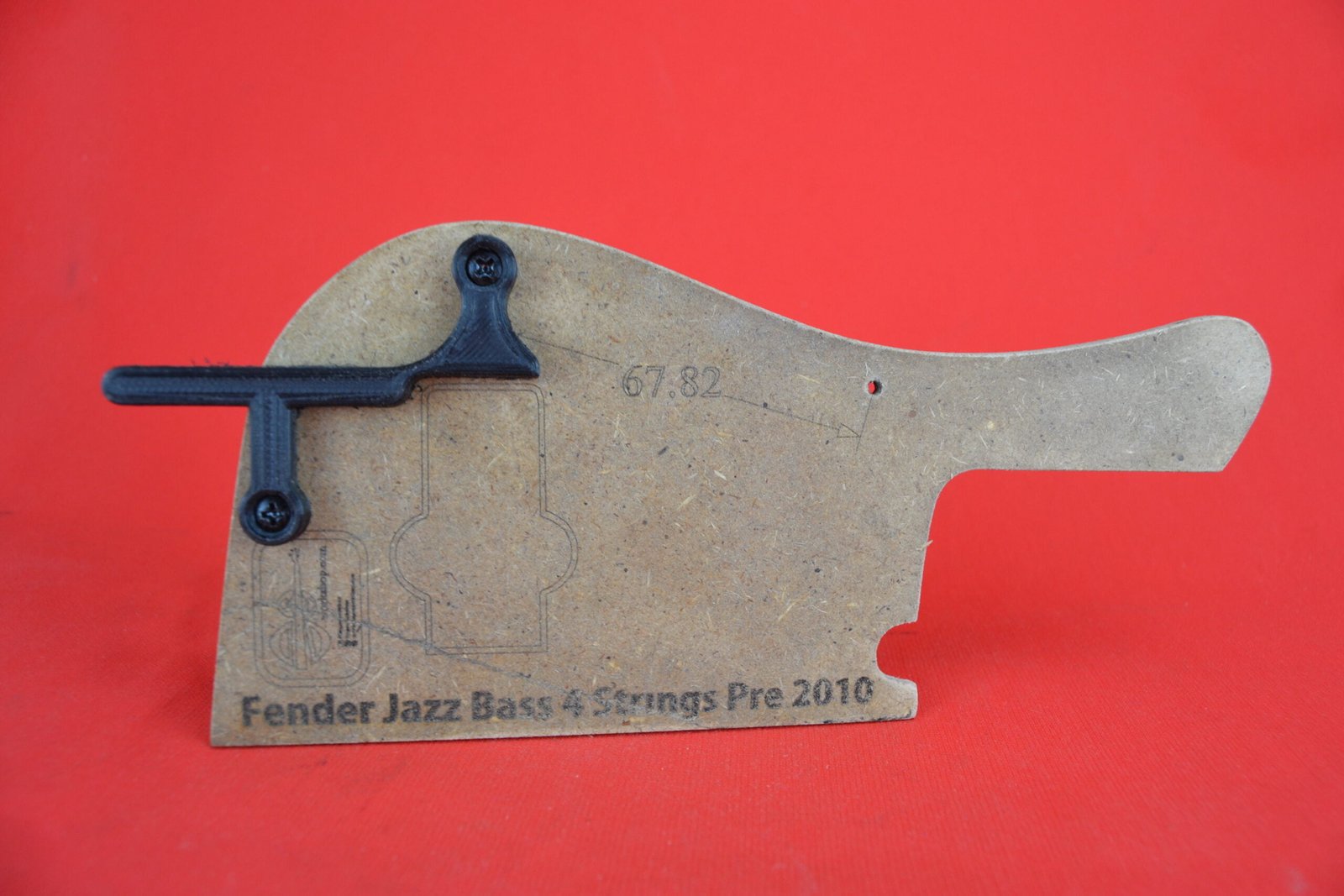 Thumb rest for Fender Jazz 4 pre 2010 (M-5) 4 Thumb rest for Fender Jazz 4 pre 2010 (M-5)