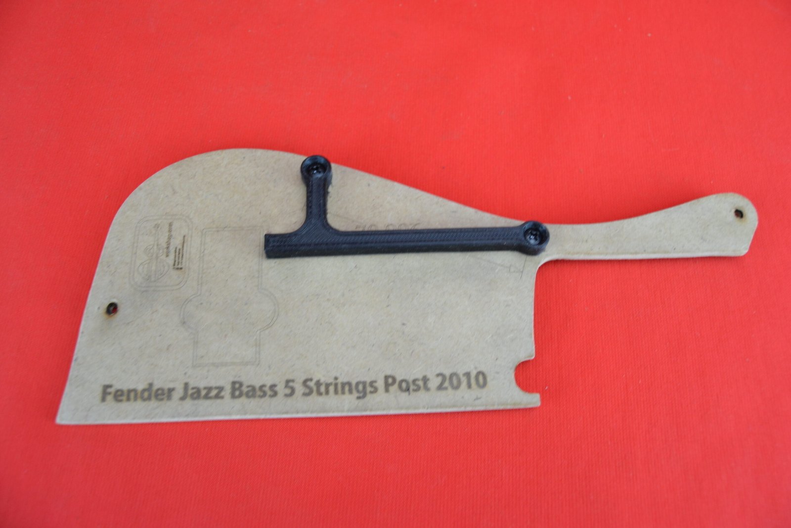 Thumb rest for Fender Jazz V post 2010 (M-7) 3 Thumb rest for Fender Jazz V post 2010 (M-7)