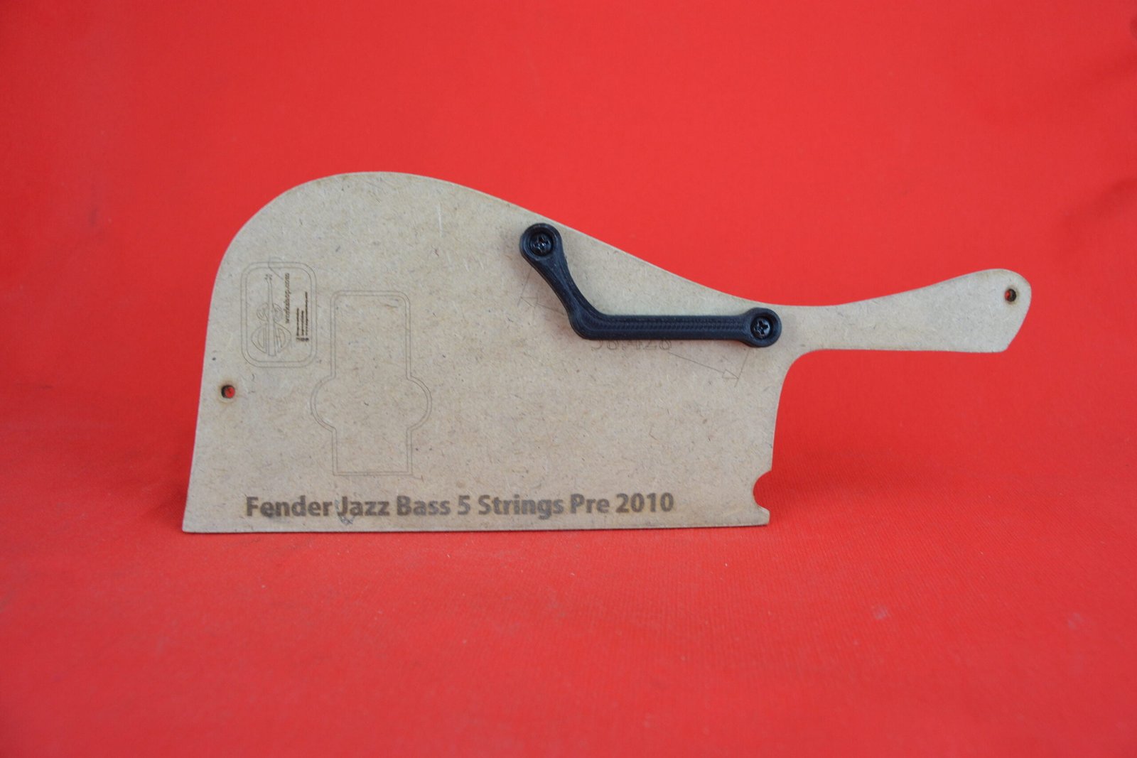 Thumb rest for Fender Jazz V pre 2010 (M-1) 5 Thumb rest for Fender Jazz V pre 2010 (M-1)