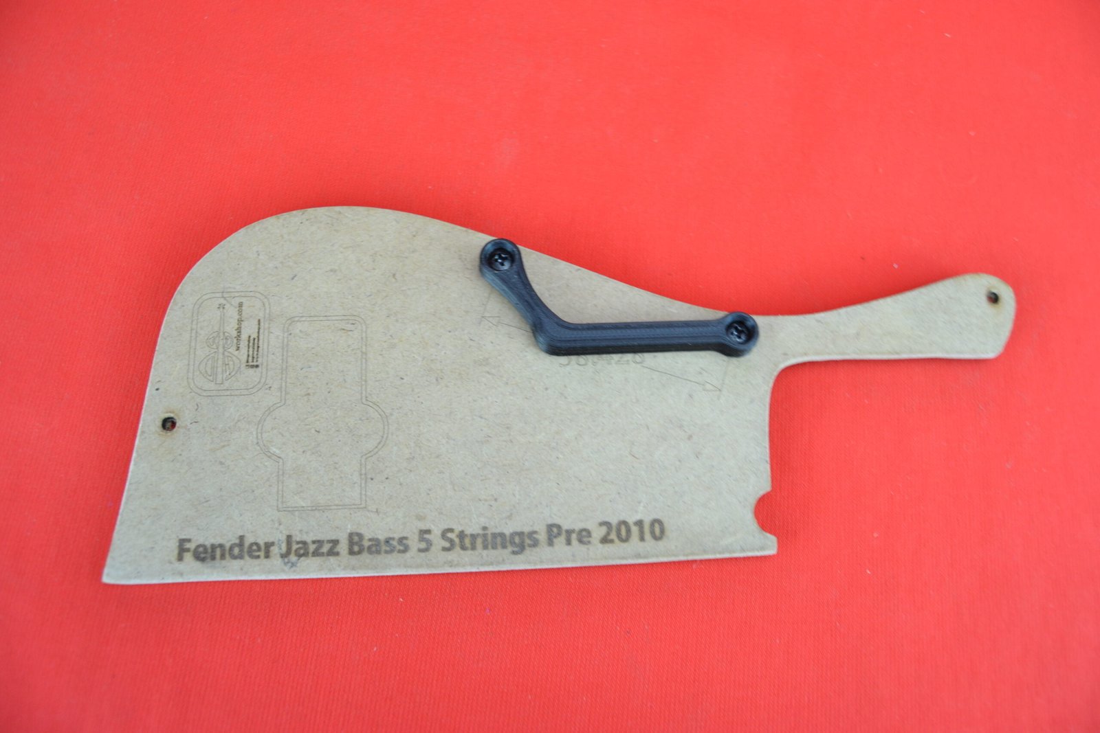 Thumb rest for Fender Jazz V pre 2010 (M-1) 3 Thumb rest for Fender Jazz V pre 2010 (M-1)