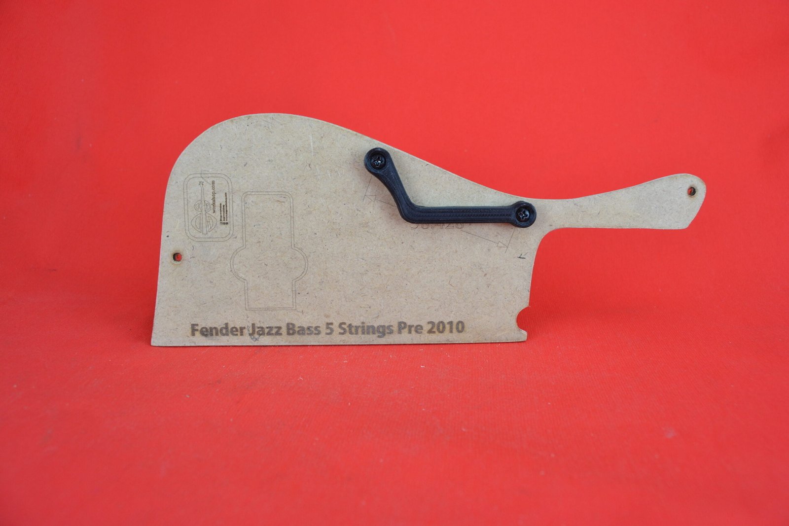 Thumb rest for Fender Jazz V pre 2010 (M-2) 5 Thumb rest for Fender Jazz V pre 2010 (M-2)