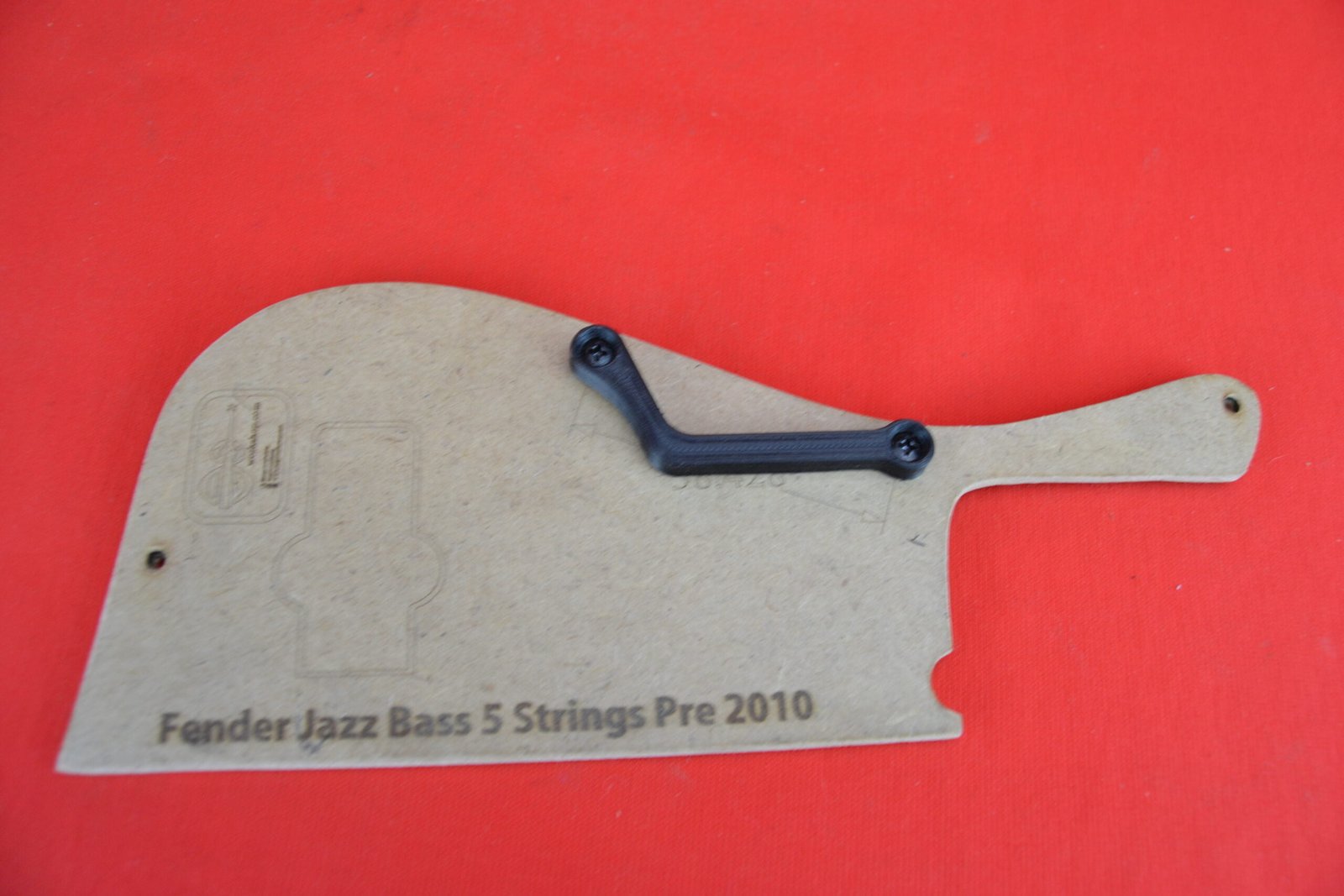 Thumb rest for Fender Jazz V pre 2010 (M-2) 3 Thumb rest for Fender Jazz V pre 2010 (M-2)