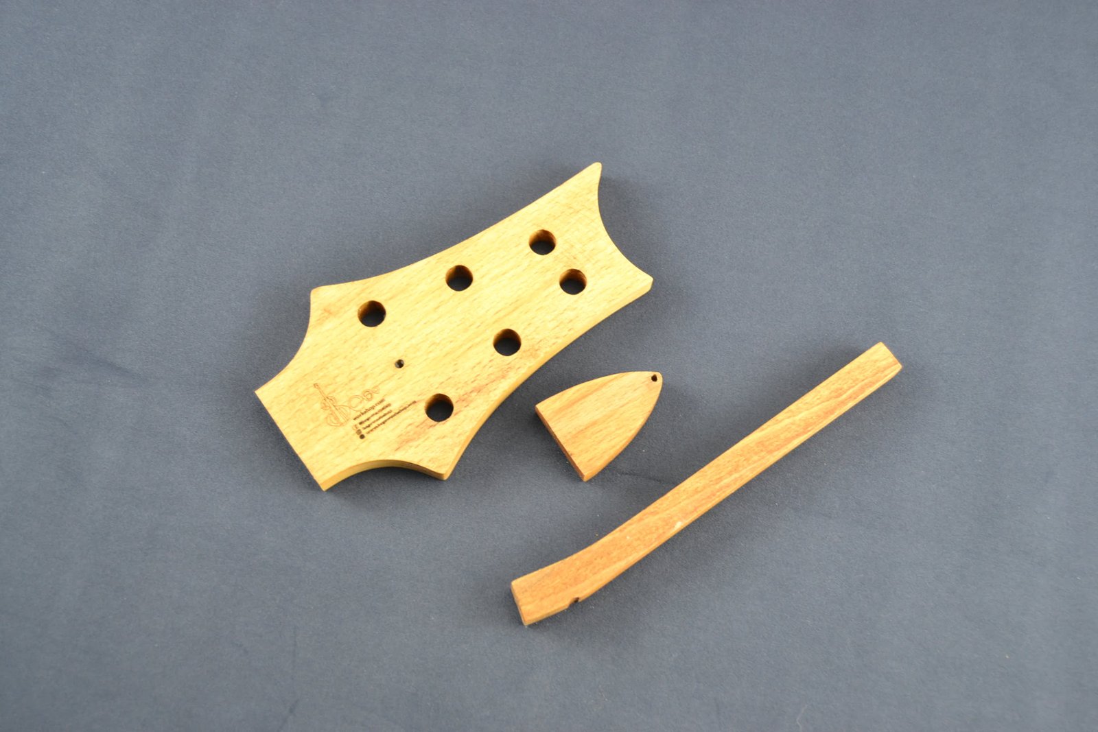 PRS Headstock Routing Template for Precision Guitar Building 12 PRS headstock routing template