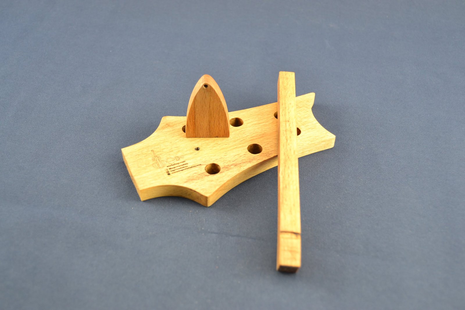 PRS Headstock Routing Template for Precision Guitar Building 6 PRS headstock routing template