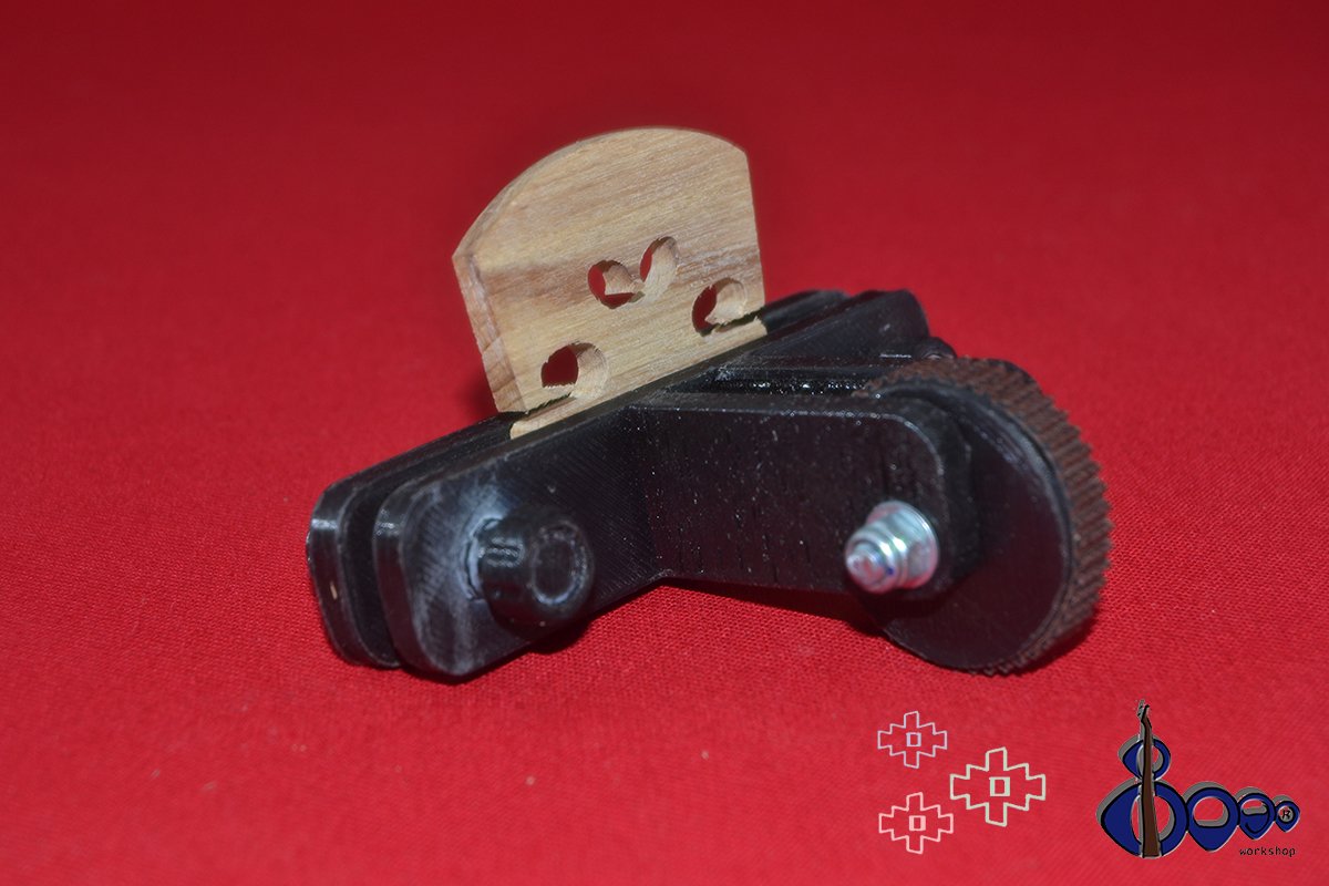 Violin, viola bridge setup tool 13