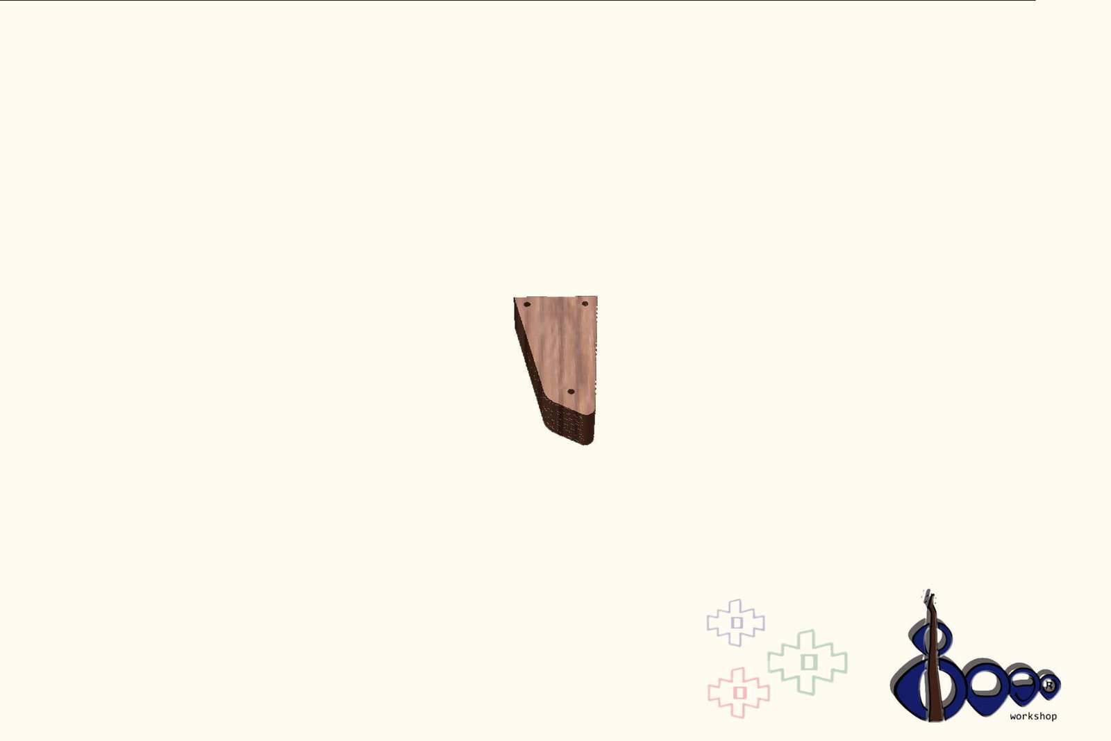 Premium Wooden Truss Rod Covers (M-12) 2 Truss rod cover Model 12