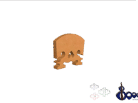 Baroque violin bridge 7/8