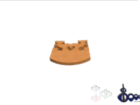 premium baroque violin bridge