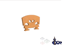 Cutted Violin Bridge 4/4 Dr G