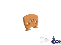 Cutted Violin Bridge 7/8 Dr G