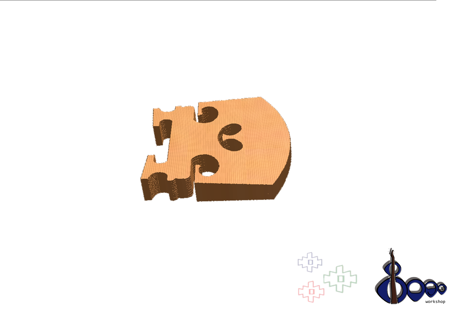 dr G Violin Bridge Cutted Model