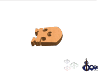 French Violin Bridge 1/2 Dr G