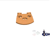 Dr G German Violin Bridge 7/8