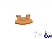 Hardanger Violin Bridge 1/2 Dr G