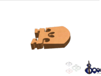 Dr G MKB Violin Bridge 1/4